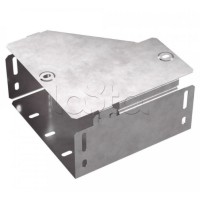 Переходник правый с крышкой Стандарт 200х100х100 Промрукав (PR16.0511)