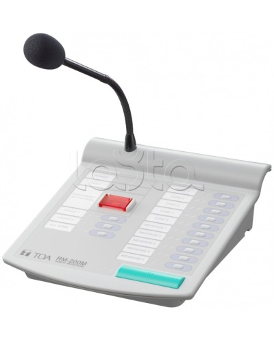 Панель микрофонная TOА RM-200M S в Назрани Системы оповещения и трансляции TOA Pintop.ru
