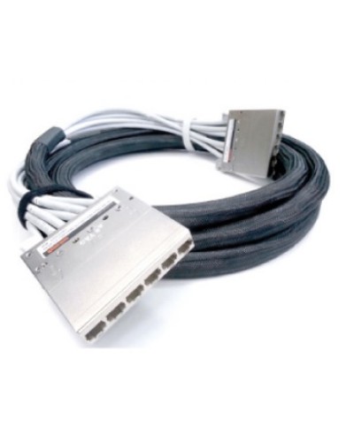 Претерминированная медная кабельная сборка Hyperline (PPTR-CT-CSS/C6S-D-CSS/C6S-LSZH-20M-GY) в Назрани Патч-корды и пигтейлы Pintop.ru