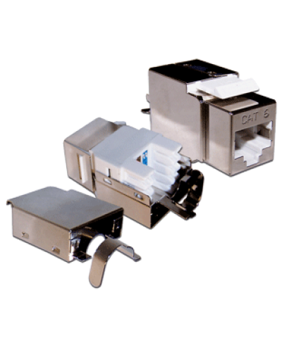 Вставка Keystone RJ-45, категория 6, экранированная, 180 градусов LANMASTER (LAN-OK45S6/180) в Назрани Коммутационные изделия Pintop.ru