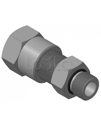 Кабельный ввод с резьбой G1/2 мм для прокладки кабеля в металлорукаве РЗ-ЦП-15, с уплотнением кабеля и проходным диаметром кабеля d=6-10 мм Спектрон КВМ-15/10-М-G1/2 в Назрани Аксессуары для кабель-канала Pintop.ru