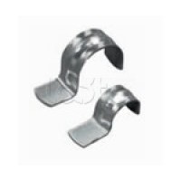 Скоба оцинкованная однолапковая без монтажного отверстия, для трубы D63мм (1уп = 50шт) Экопласт (43761)