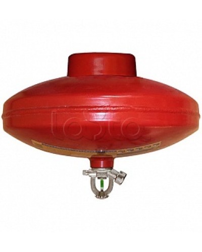 Модуль порошкового пажаротушения ПОЖТЕХНИКА МПП-7/93 МИГ (диск) (температура срабатывания +93°С) (красный) в Назрани Модули порошковые Pintop.ru