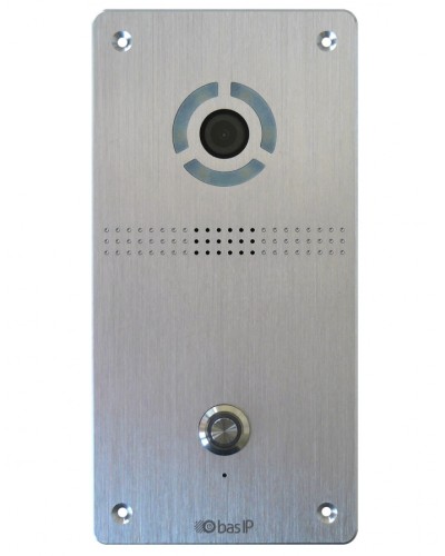 Панель вызывная BAS-IP AV-04FD SILVER в Назрани Вызывные IP панели Pintop.ru