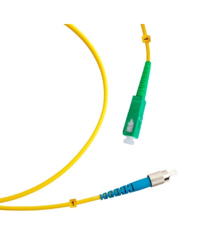 Шнур оптический simplex SC/APC-FC/UPC 9/125 sm 10м LSZH Cabeus FOP(s)-9-SC/APC-FC/UPC-10m в Назрани Патч-корды оптические Pintop.ru