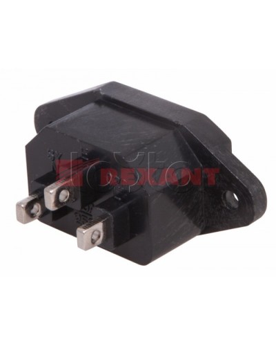 Гнездо сетевое на корпус (25шт/уп) REXANT 11-0001 в Назрани Коннекторы Pintop.ru