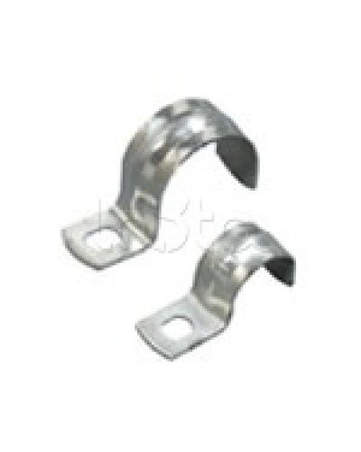 Скоба оцинкованная однолапковая для трубы D40 мм Экопласт 43740 в Назрани Крепежные изделия Pintop.ru