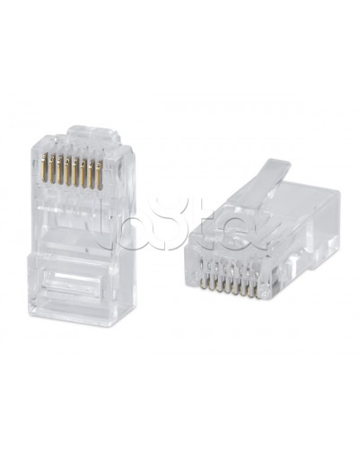 Коннектор RJ-45 быстрой установки под витую пару, категория 6Cabeus (8P8C-C6(1.20)-FC) в Назрани Коннекторы и разъемы Pintop.ru