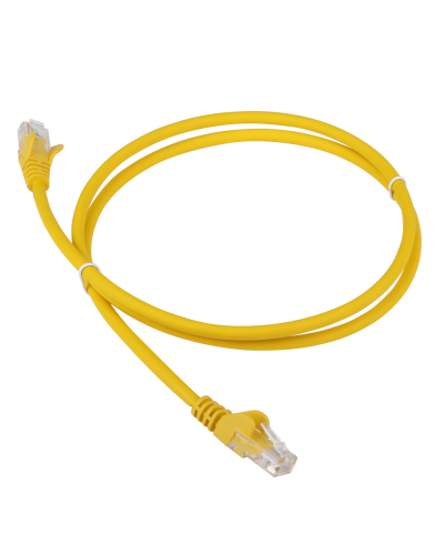 Патч-корд LANMASTER LSZH UTP кат.5e, 0.3 м, желтый LANMASTER LAN-PC45/U5E-0.3-YL в Назрани Патчкорды (медные) Pintop.ru