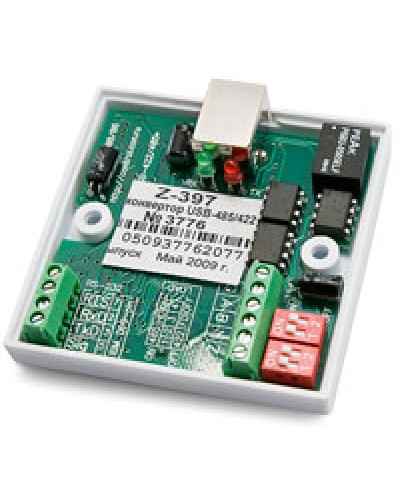 Конвертер специальный с гальванической развязкой USB RS422/485 IronLogic Z-397 (мод. USB) в Назрани Сетевая СКУД Matrix Pintop.ru