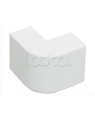 Угол внешний плавный стандарт TIA 25x16 мм Экопласт 72205R-HF в Назрани Аксессуары для кабель-канала Pintop.ru