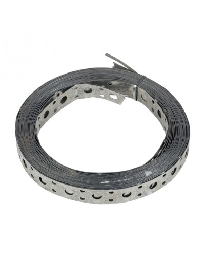 EKF Лента перфорированная монтажная прямая 20х0,7 (25 м) в Назрани Аксессуары для кабель-канала Pintop.ru