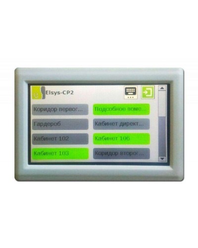 Клавиатура подсистемы охранной сигнализации СКУД Elsys Elsys-CP2 Black в Назрани Дополнительное оборудование для СКУД Pintop.ru