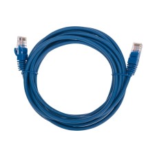 Патч-корд U/UTP, CAT 5e, RJ45-RJ45, 26AWG, LSZH, синий, 3м REXANT 02-0104-3