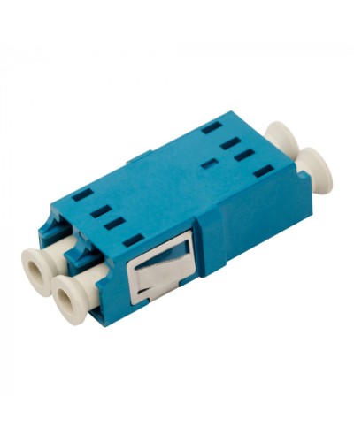 Адаптер оптический LC, SM, корпус SC без фланцев, дуплексный LANMASTER (LAN-2LCS/NF-AM-SM) в Назрани Проходные адаптеры и розетки оптические Pintop.ru