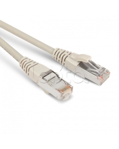 Патч-корд RJ45-RJ45, 4 пары, STP, кат.5е, LSZH (3м) Hyperline PC-LPM-STP-RJ45-RJ45-C5e-3M-LSZH-GY в Назрани Патчкорды (медные) Pintop.ru