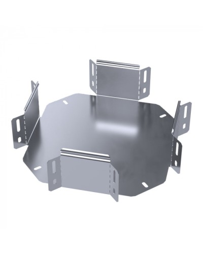 Ответвитель Х-образный Стандарт INOX (AISI 316) 150х100 Промрукав (PR16.3207) в Назрани Аксессуары для лотков Pintop.ru