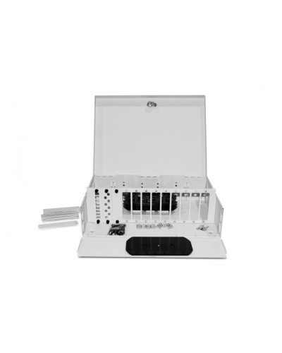 Бокс оптический Hyperline FO-WBX-12xSLT-W140H42-96UN-GY в Назрани Кросс оптический Pintop.ru