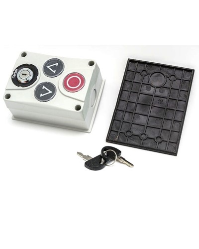 Панель управления 3х кнопочная с ключом Faac 402500 в Назрани Устройства радиоуправления для шлагбаумов и автоматики Pintop.ru