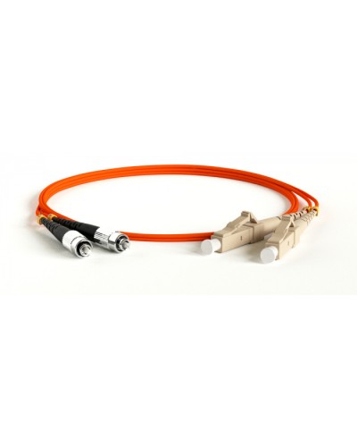 Патч-корд волоконно-оптический Hyperline FC-D2-62-MTRJM/PR-ST/PR-H-10M-LSZH-OR в Назрани Патч-корды оптические Pintop.ru