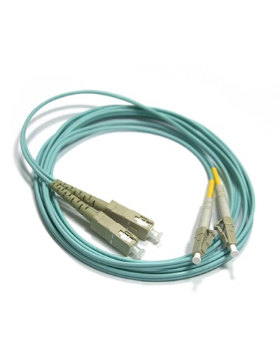 Шнур оптический LC-SC, duplex, 50/125, OM3, LSZH, 5 м LANMASTER LAN-2LC-2SC/OM3-5.0 в Назрани Патч-корды оптические Pintop.ru