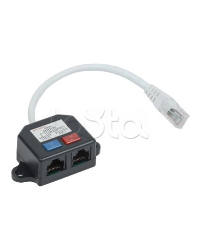 Разветвитель (Y-адаптер) кат. 5Е 2xRJ45-1хRJ45 ITK CS7-1C5EU-Y2-1 в Назрани Коммутационные изделия Pintop.ru