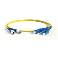 Патч-корд волоконно-оптический Hyperline FC-D2-9-FC/UR-SC/UR-H-3M-LSZH-YL