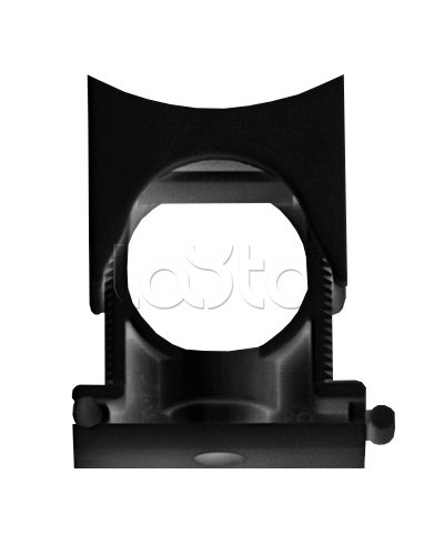 Держатель с крышкой DN10-17мм, полиамид,чёрный DKC (PASW1017N) в Назрани Держатели, клипсы, скобы Pintop.ru