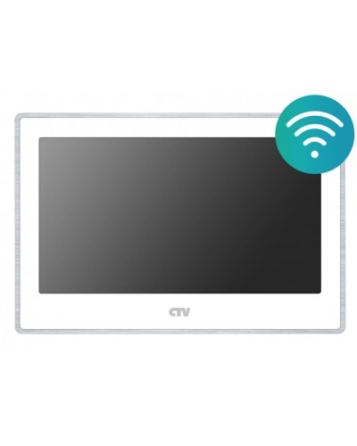 Монитор видеодомофона CTV-M5702NG белый в Назрани Абонентские видеоустройства Pintop.ru