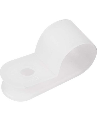 Кабельная скоба под винт 9 мм, белая, упаковка 50 шт. Rexant (07-4409) в Назрани Держатели, клипсы, скобы Pintop.ru