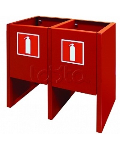 Подставка ПОЖТЕХНИКА Подставка под 2 огнетушителя ПРЕСТИЖ-К в Назрани Аксессуары для огнетушителей Pintop.ru