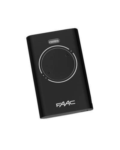 Брелок-передатчик 2-канальный Faac 7870071 (черный) в Назрани Устройства радиоуправления для шлагбаумов и автоматики Pintop.ru