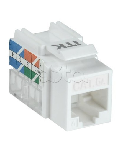 Модуль Keystone Jack кат. 6A UTP 110 IDC 90 град. ITK CS1-1C6AU-11 в Назрани Модули Keystone Pintop.ru