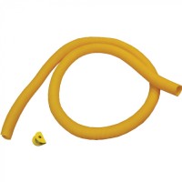 Гофротруба 56 мм для кабельного спуска, с разрезом, 3 метра, желтая LANMASTER (LAN-OT-TUBE-56)