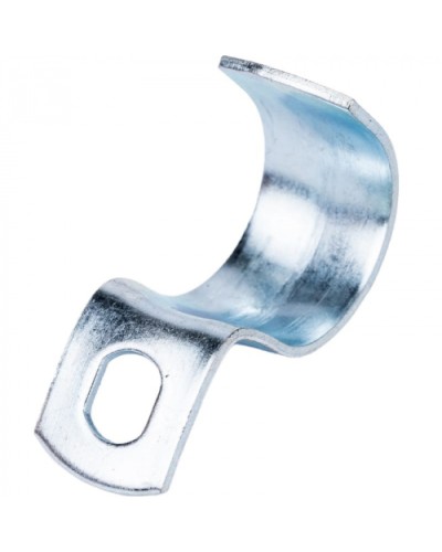 Скоба оцинкованная однолапковая для трубы D20 мм (100 шт/уп) Экопласт 43720 в Назрани Крепежные изделия Pintop.ru