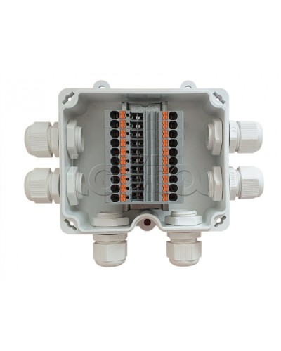 Клеммная коробка Магнито-контакт КСП-10 АЯКС IP66 PUSH-IN в Назрани Распределительные коробки Pintop.ru