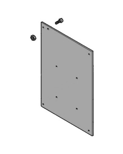 Пластина крепления блока управления BY-3500T Came 119RIY064 в Назрани Запчасти для шлагбаумов и автоматики Pintop.ru