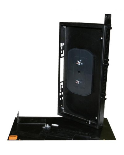 Бокс оптический Hyperline FO-19R-1U-3xSLT-W140H42-24UN-BK в Назрани Кросс оптический Pintop.ru