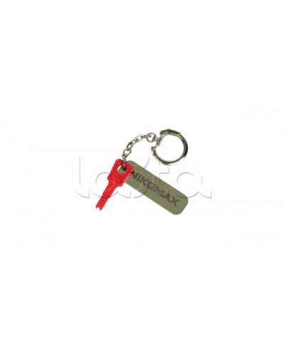 Ключ с брелком NIKOMAX NMC-RJ-KEY-KC-RD в Назрани Патч-корды и пигтейлы Pintop.ru