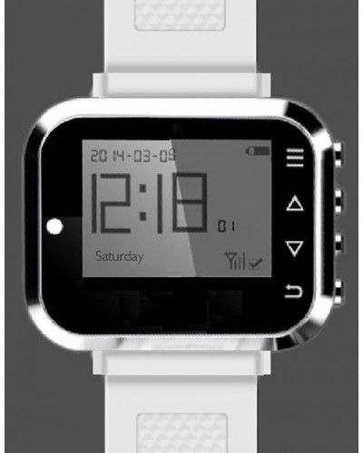 Радиопейджер наручный Hostcall MP-801H2 в Назрани Система оповещения и трансляции Hostcall Pintop.ru