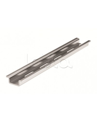 DIN-рейка OMEGA 2F 15.5х5.5 с перфорацией DKC 02130 в Назрани Крепежные изделия Pintop.ru