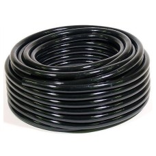 Труба гладкая ПНД диам 50 мм, цвет чёрный (100м) Экопласт 22050