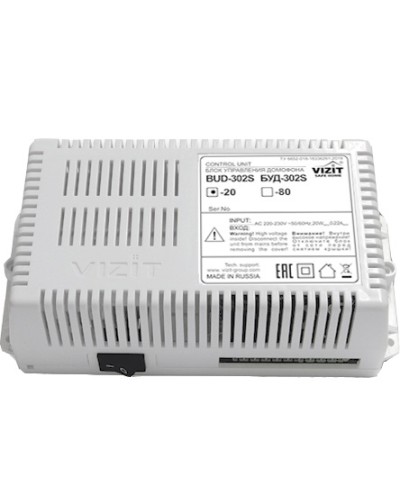 Блок управления и питания Vizit БУД-302S-20 в Назрани Блоки управления многоабонентные Pintop.ru