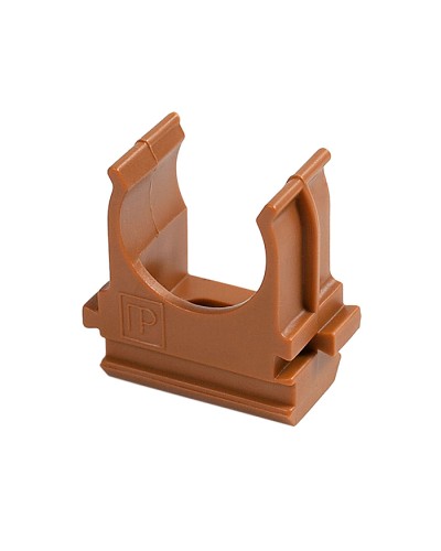 Крепёж-клипса для труб АБС-пластик бук д32 (25шт/500шт уп/кор) Промрукав (PR13.0099) в Назрани Держатели, клипсы, скобы Pintop.ru