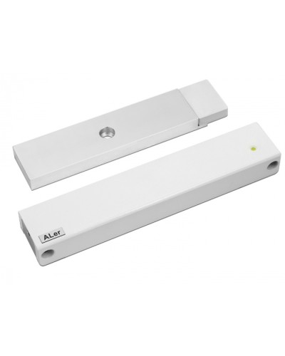 Замок электромагнитный Aler AL-400 PRemium (12 В, белый) в Назрани Электромагнитные замки Pintop.ru