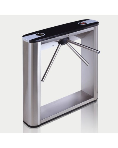 Турникет тумбовый электромеханический со стандартными планками, черной крышкой PERCo-TTD-03.1G (стандартные планки, черная крышка) в Назрани Турникеты Pintop.ru