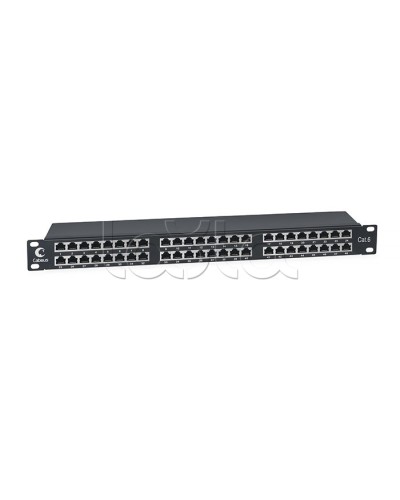 Патч-панель Cabeus PLHD-48-Cat.6-SH-Dual IDC-1U в Назрани Патч панель Pintop.ru