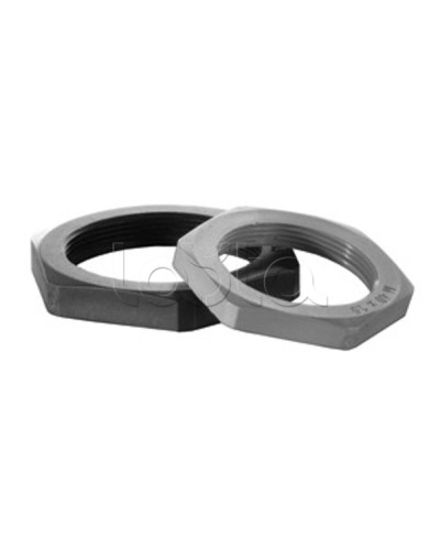 Гайка М20х1,5, полиамид, цвет черный DKC (PAGM20N) в Назрани Крепеж Pintop.ru