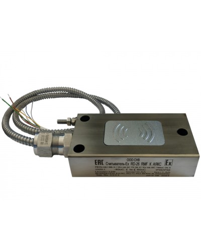 Считыватель-Ех взрывозащищённый RD 26-RMF-КМ8 АЯКС маркировка взрывозащиты 1Ex mb IIC T5 Gb X/ Ex mb IIIC T80°C Db X/PB Ex mb I Mb X Магнито-Контакт в Назрани Считыватели Pintop.ru