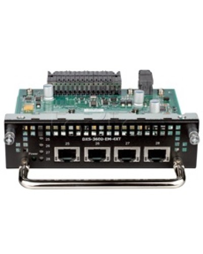 Модуль расширения с 4 портами D-Link DXS-3600-EM-4XT/A1A в Назрани Дополнительное оборудование для сетей Pintop.ru